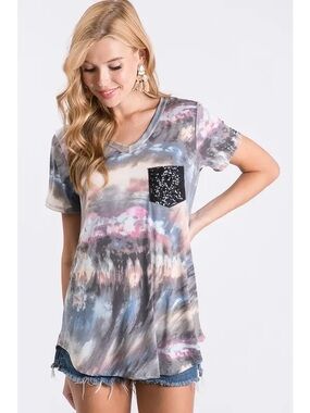 New Boutique Heimish USA Vneck Top Size 3X